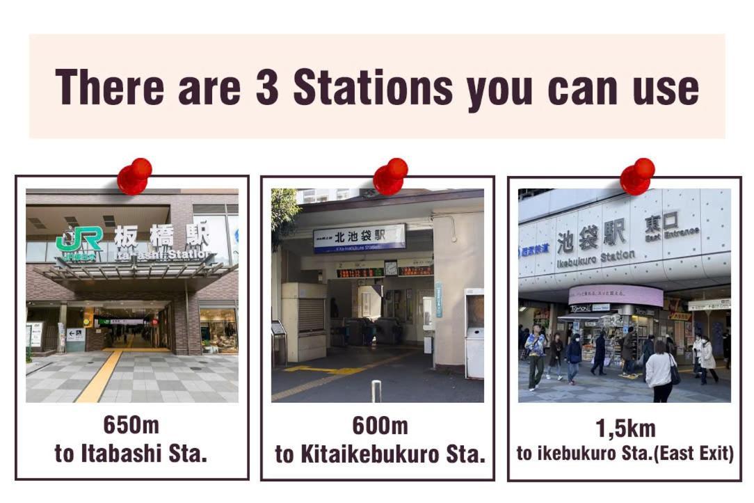 Ikebukuro Area R21 Kamiike Aparthotel *